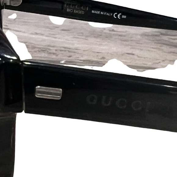GUCCI Gucci Bio Based QHR03BWEMG Wayfarer Style Frames/Glasses Black Unisex - Picture 9 of 13